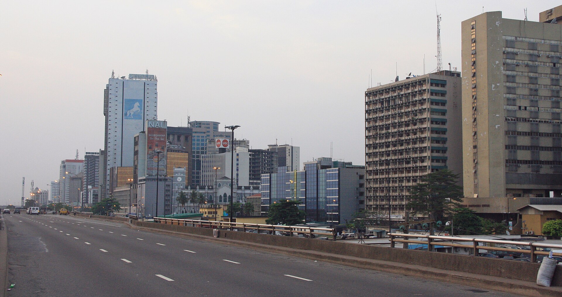 Lagos skyline, Nigeria