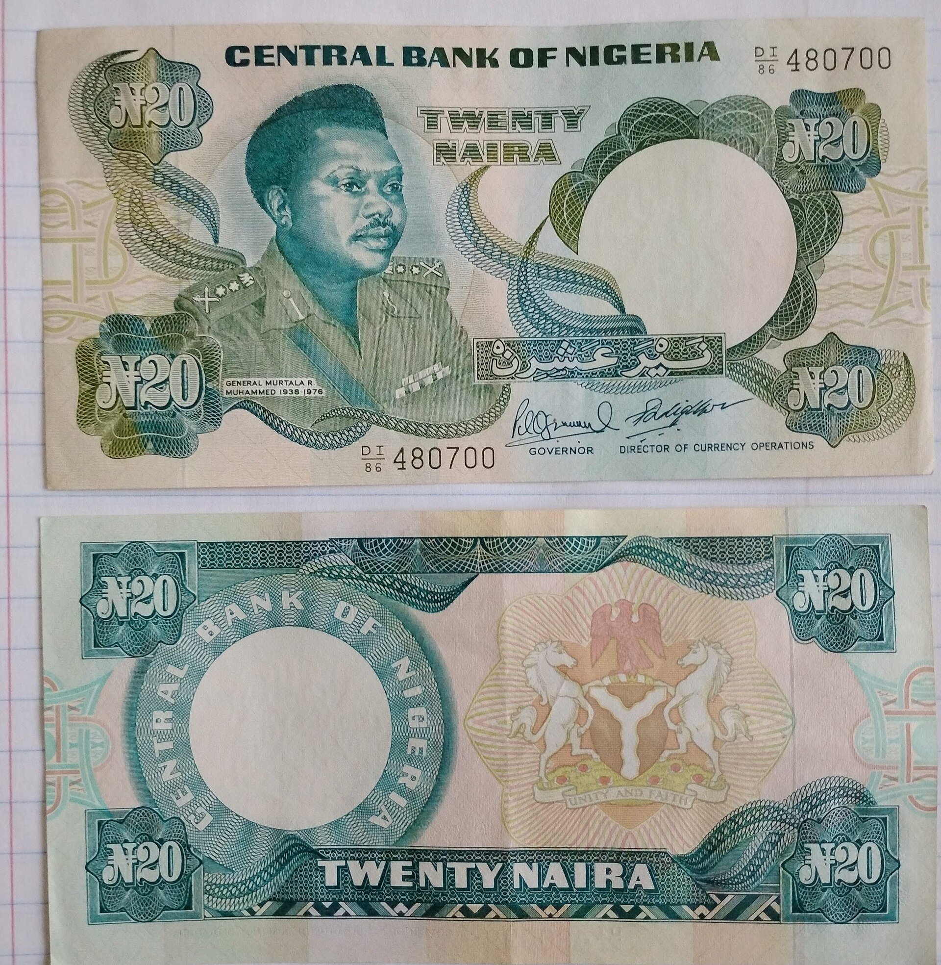 Nigerian naira banknotes